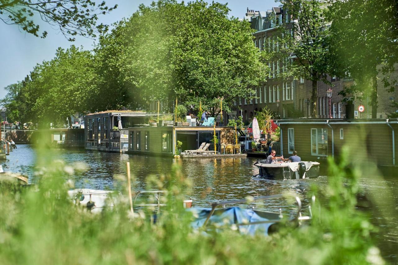 The Amsterdam Houseboat Family - De Pijp Leilighet Eksteriør bilde