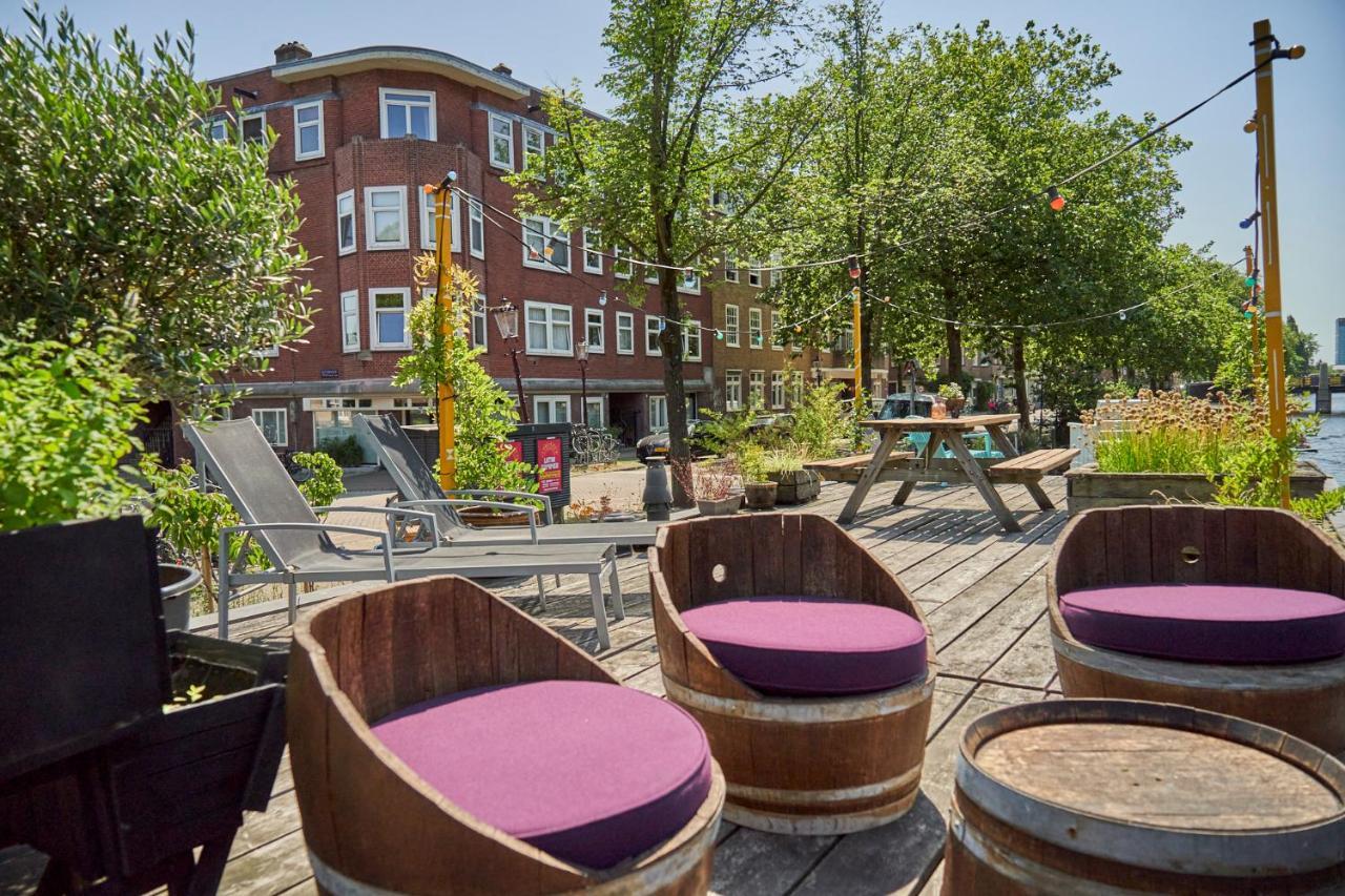 The Amsterdam Houseboat Family - De Pijp Leilighet Eksteriør bilde