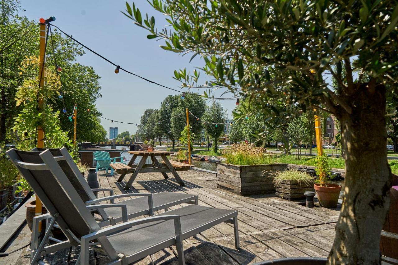 The Amsterdam Houseboat Family - De Pijp Leilighet Eksteriør bilde